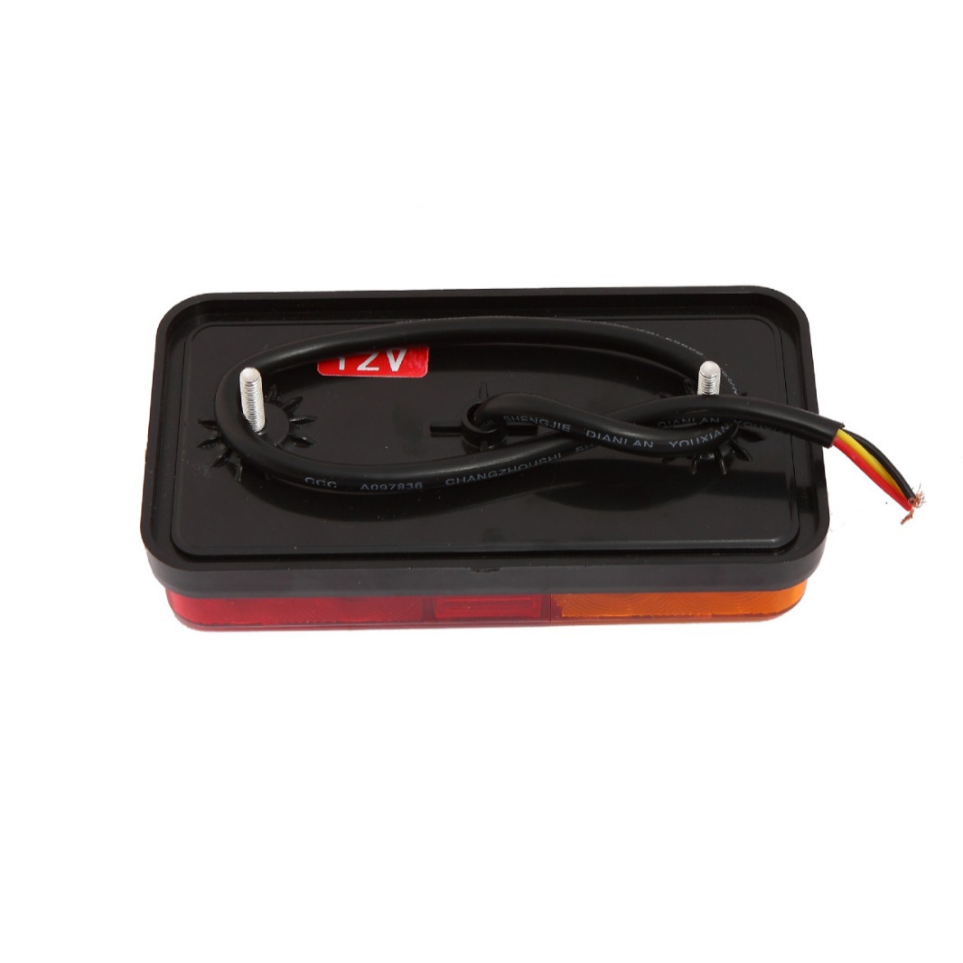 Suministro transfronterizo de voltaje amplio 10LED camión luz trasera lámpara de señal luz lateral del camión