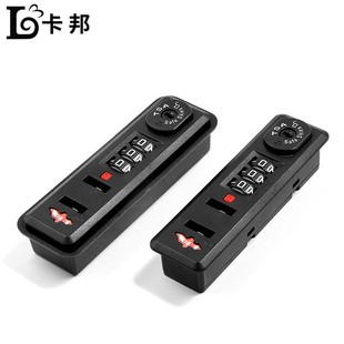 Factory supply luggage TSA torch Customs lock luggage fixed lock trolley case combination lock