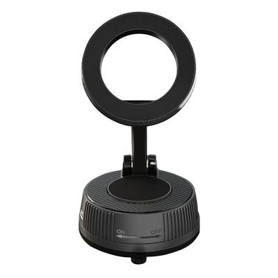 Car Magnetic Mobile Phone Holder Rotating and Foldableable Car Dashboard Suction Cup Vacuum Sticky Suction Cup Navigation (Car phone holder) - ml253-shipped-with-box