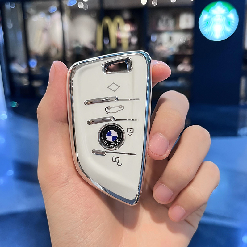 Bmwの鍵カバー1系2系3系5系7系x 1x3x5シェルバックル高級530 li高級女性を適用します。|undefined
