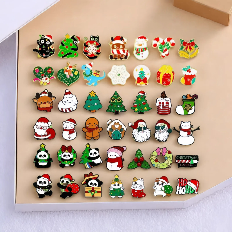 metal cartoon cute badge