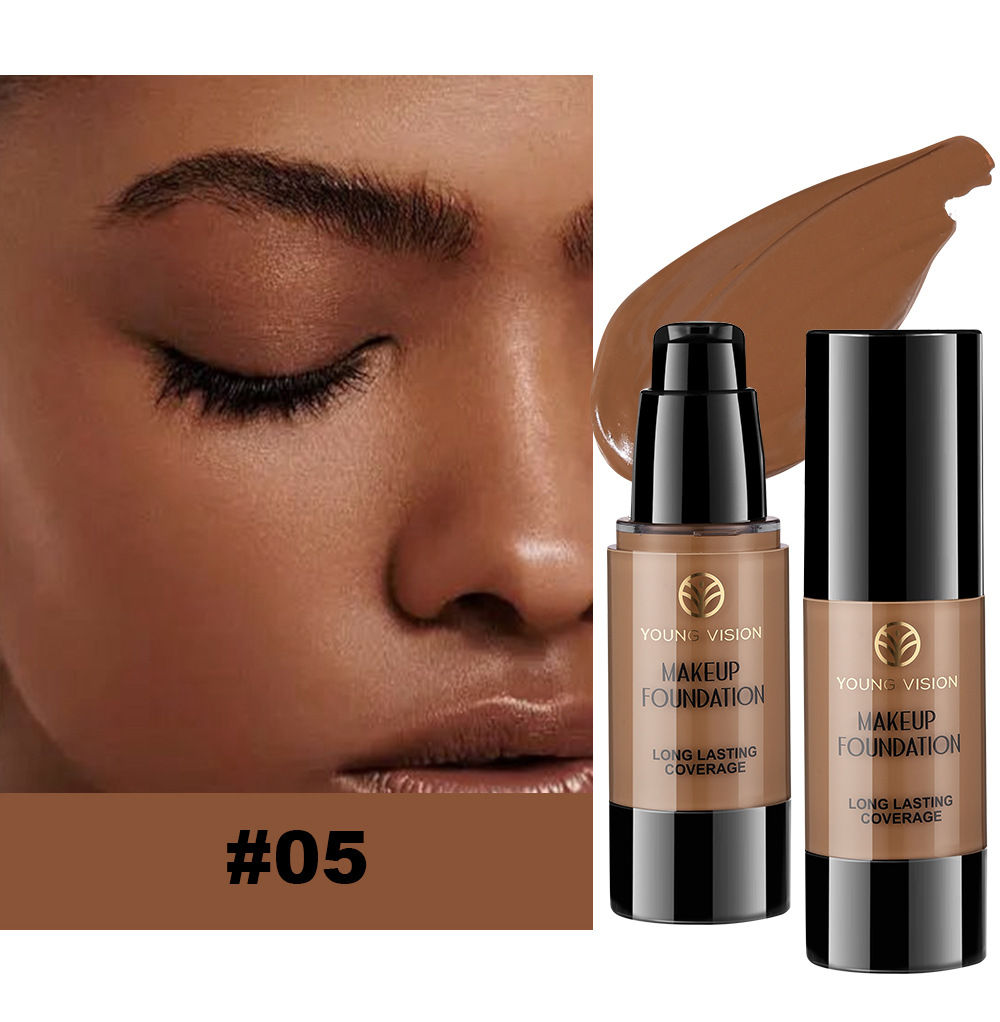 YOUNG VISION Press Foundation Matte, non-smudge, contouring and facial modifying Foundation undefined