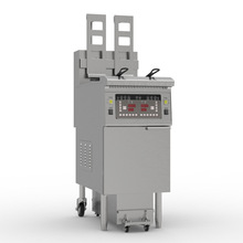 一件代发新款省油立式电油炸锅升降篮子带滤油炸炉炸薯条鸡米花