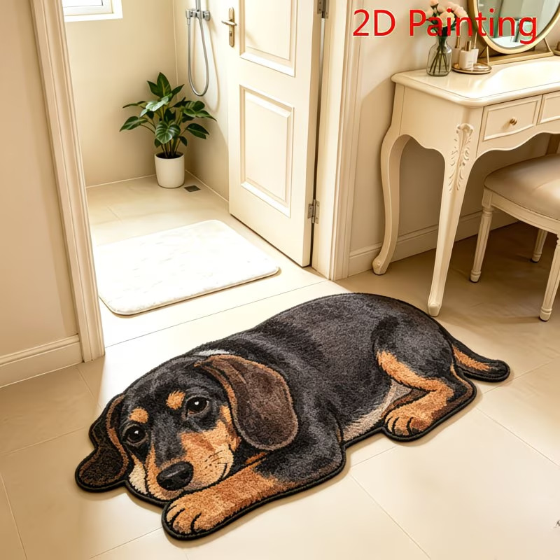 Transfronterizo tigre imitación de alfombra de cachemira suave sofá mesa de té alfombra de cama casera ventana flotante aislante alfombra de pies fríos