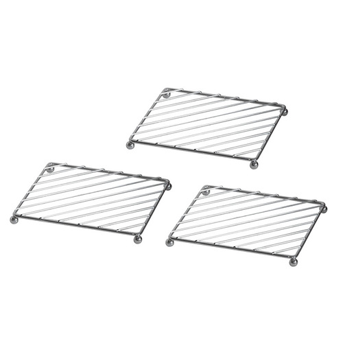 Oruzhe stainless steel thick wire mesh square hot pot pad kitchen tabletop insulation pad dining table non-slip anti-scalding pot pad