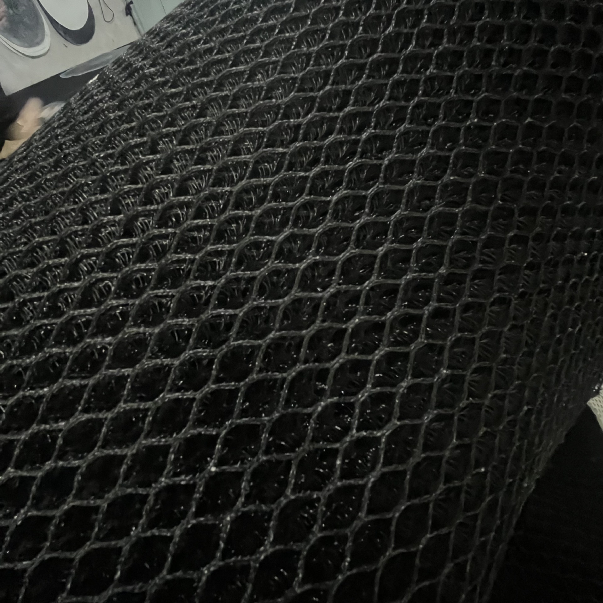 3D sandwich tela de malla cojín de automóvil cubierta de malla cojín de automóvil eléctrico colchón de asiento de silla de oficina gruesa red hueca