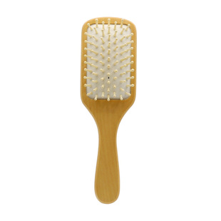 Manufacturer Supplies Lotus Wood Massage Large Board Comb, Air Cushion Air Bag Comb, Household Comb, Portable Massage Comb