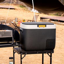 K30 压缩机冷藏箱车载户外冰箱野餐露营保冷箱便携式 适用12V/24V