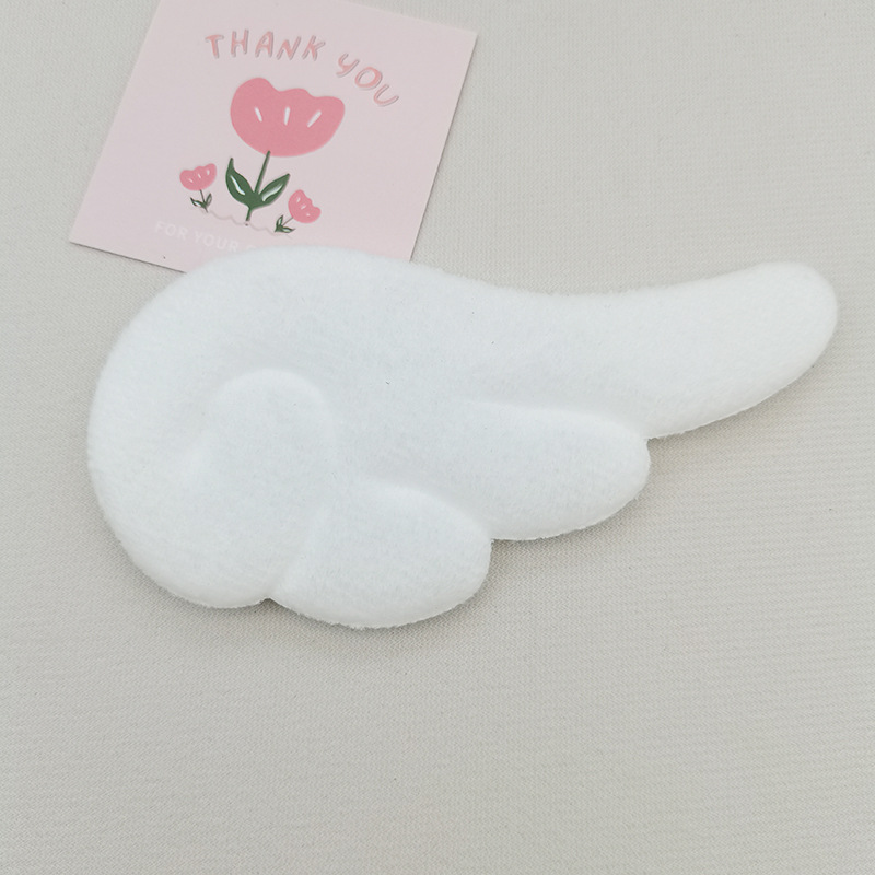 Manufacturer's Ultra-Soft Double-Sided Angel Wings DIY Children's Socks Clothing Toy Accessories Decorative Fabric Wings Accessories