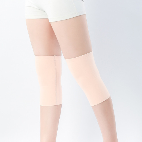 Plush velvet knee protectors to keep women and men warm in autumn and winter, thick old cold leg paint joints for air-conditioned rooms, non-slip, anti-cold, no trace when sleeping