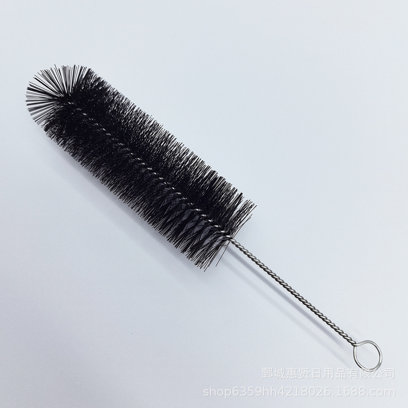 Spot Household Chimney Tool Cleaning Brush Black Stainless Steel Multi-Functional Pipe Brush Electronic Cigarette Mouthpiece Cleaning Brush