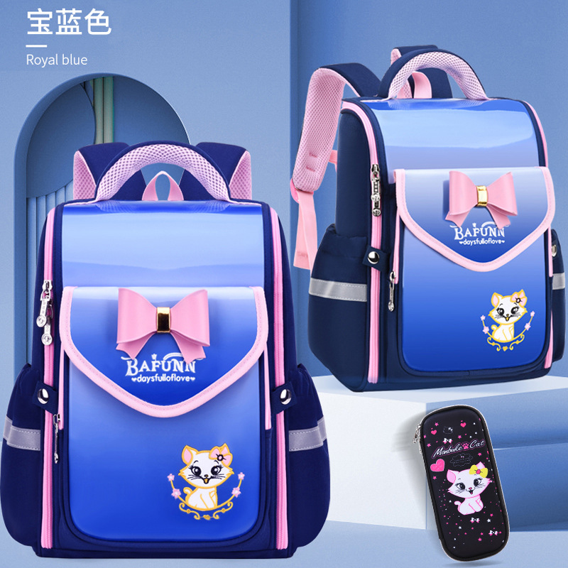 2026 nueva niñas estudiantes de primaria 123 a 456 grados para reducir la carga de los niños mochila de gran capacidad