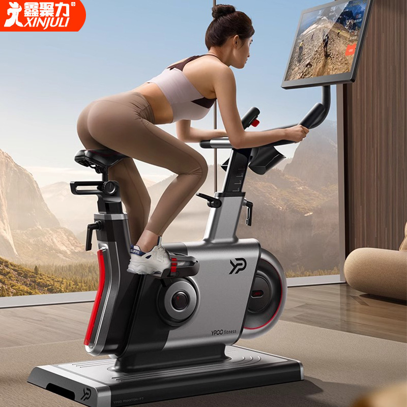 gimnasio de bicicleta dinámica doméstica, bicicleta de pedal inteligente silenciosa para hombres y mujeres, equipo de ejercicio para perder peso en interiores