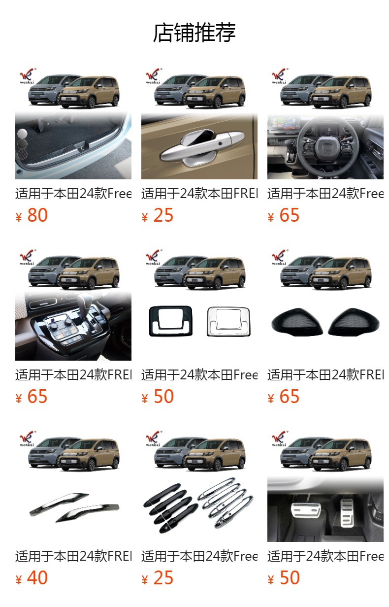 Suitable for 24 Honda FREED AIR/CROSSTAR GT series stainless steel threshold bar welcome pedal