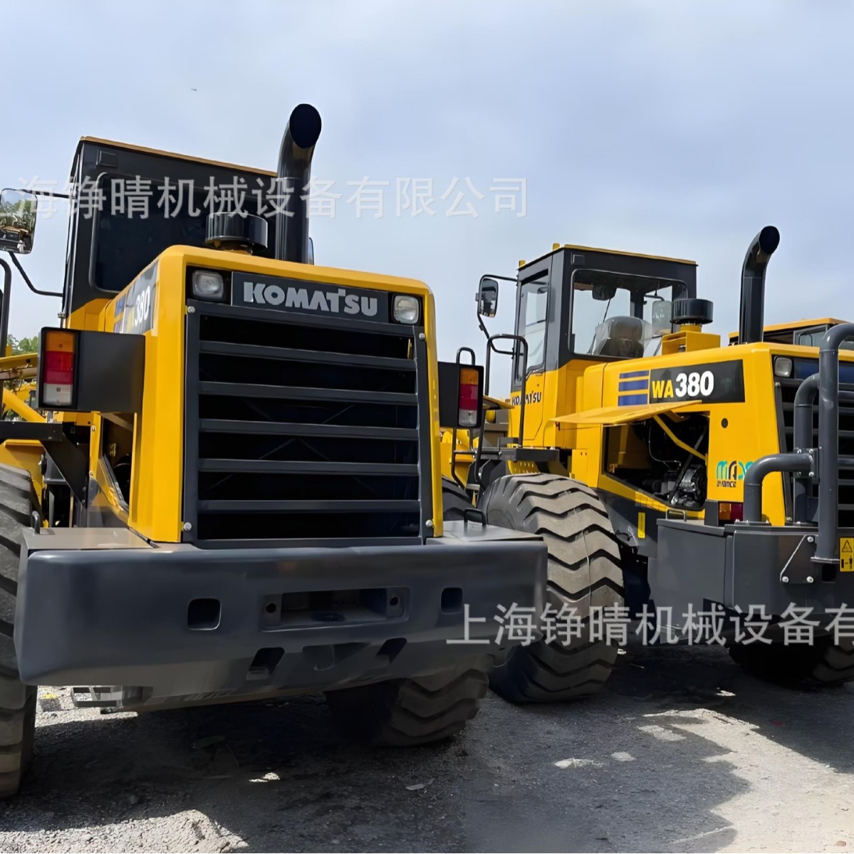 小松WA380-3装载机小型铲车轮式挖机 装载机