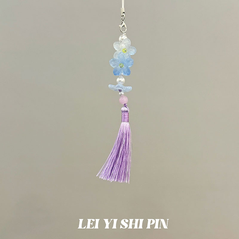 [Mel Peach Oolong] nuevo diseño de cuentas dulces nicho hermosa cadena de teléfonos móviles de cuentas de alta gama cadena de teléfonos móviles