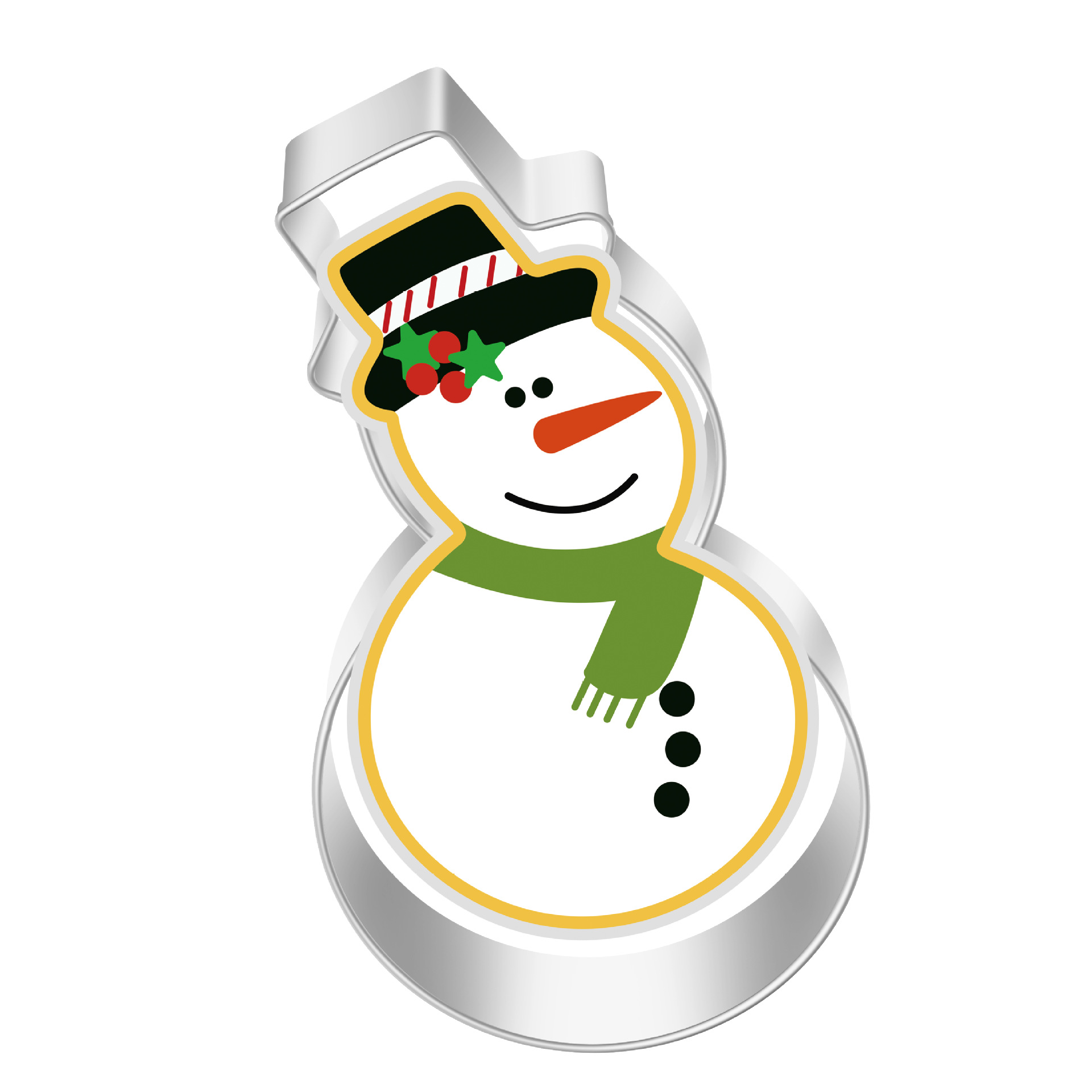 Acero inoxidable molde de galletas de Navidad árbol de Navidad Santa Claus copo de nieve alce Amazon Fuente de la fábrica de comercio exterior