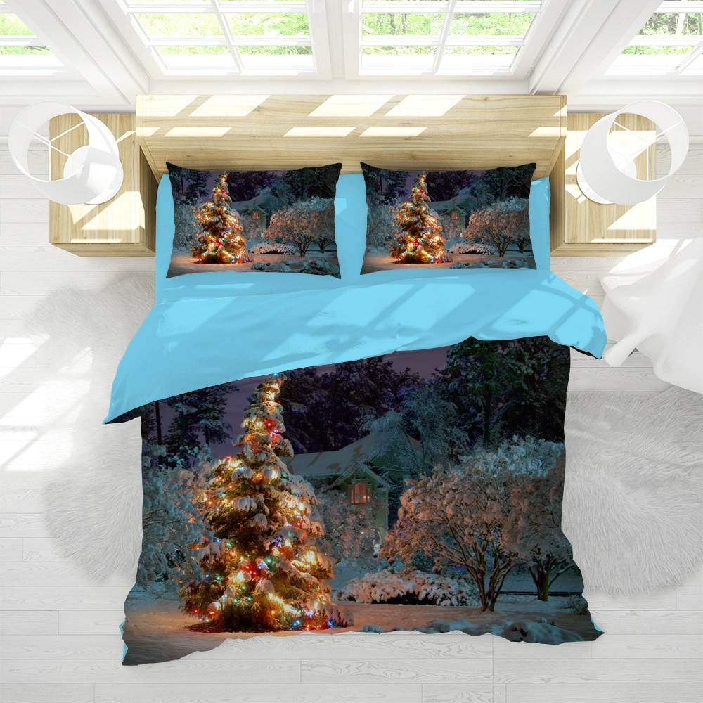 (Cross-border trading), duvet cover for elderly, set, bedding, 3 piece set, custom-made