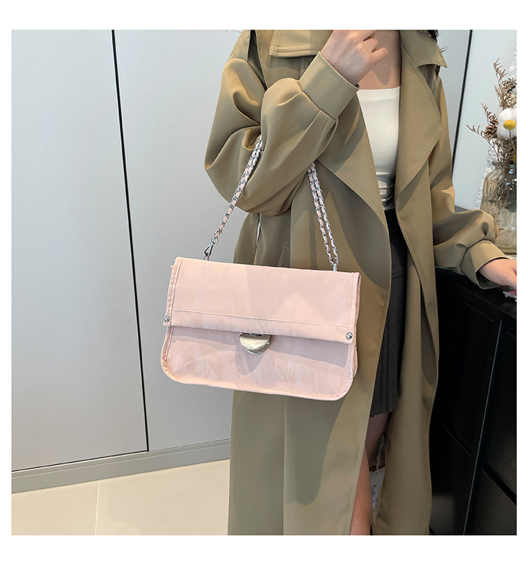 Lille niche med stor kapacitet til kvinder 2024 ny afslappet kædearmhuletaske, moderigtig og alsidig enkelt skulder_voghion.com