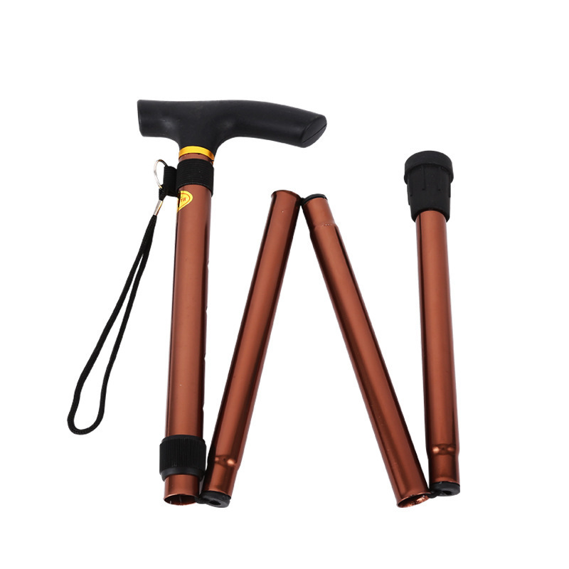 アウトドアトレッキングポール、伸縮式折りたたみ式登山ポール、多機能登山およびハイキング用品固定補助具|undefined