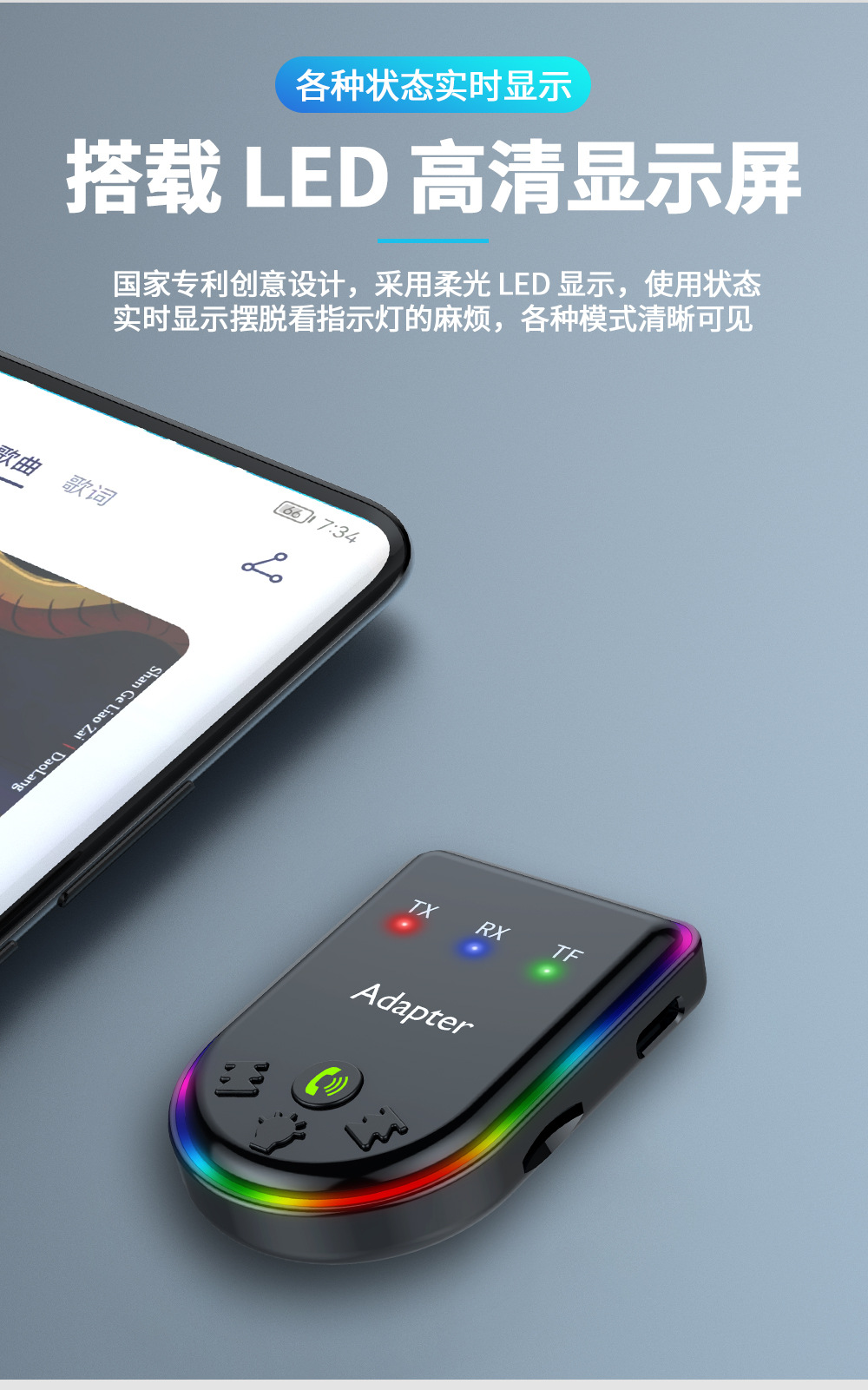 Bluetooth Converter Computer Tv Projector Transmitter / Speaker Headset Vehicle Receiver Indonesia Vietnam