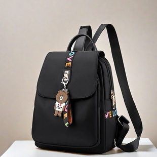 (Cross-border trading), fashionable school bag for traveling, backpack, shoulder bag, Korean style, oxford cloth, anti-theft