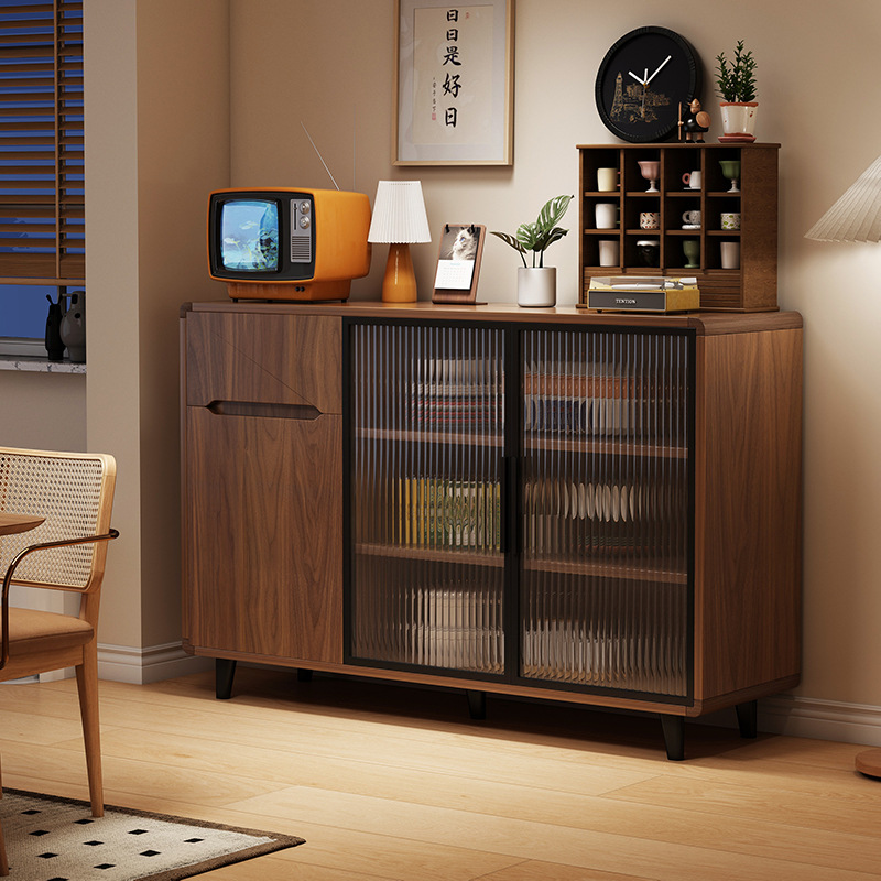 Sideboard Living Room Wall Storage Cabinet Home Storage Cabinet Kitchen Log Style Storage Cabinet Tea Cabinet Entrance Cabinet