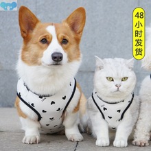 Corgi clothes pet vest anti-shedding dogs large柯基衣服1