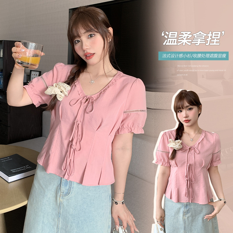 夏  XL-5XL 大きいサイズ トップス  夏  XL-5XL 大きいサイズ トップス