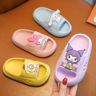 New children's slippers baby non-slip bathroom Sanrio cute princess indoor and outdoor home boys and girls slippers
