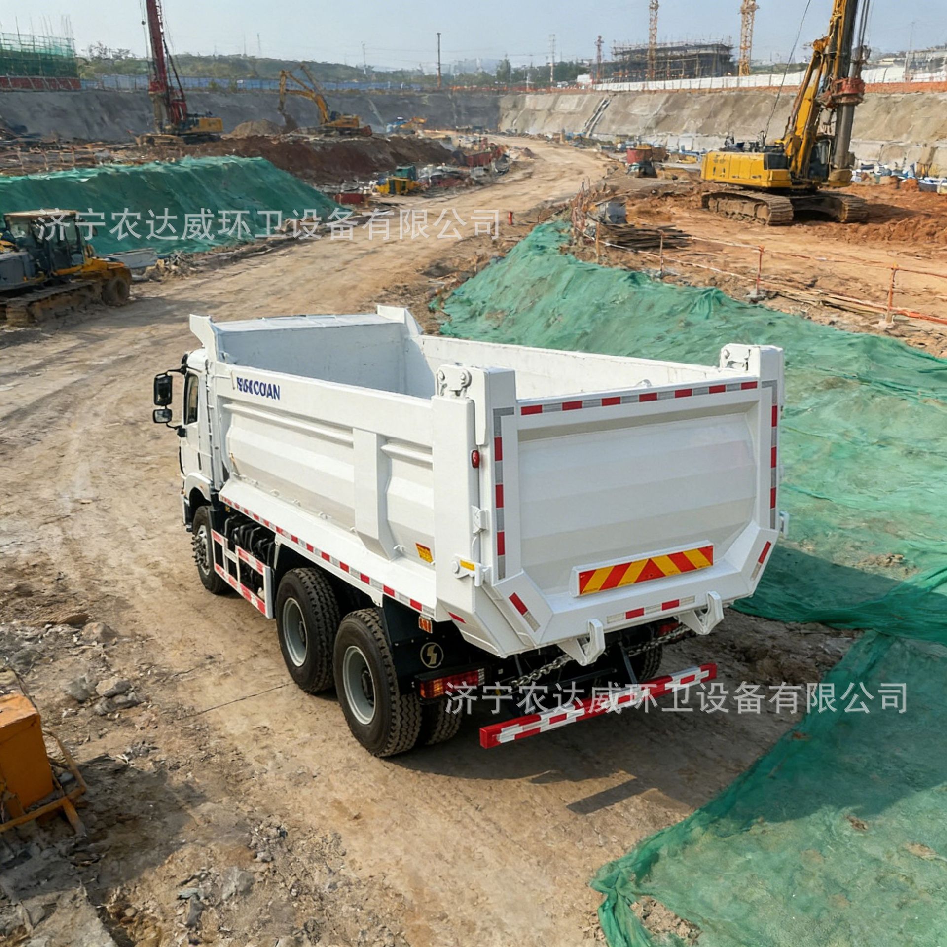 Heavy-Duty Construction Engineering Dump Trucks, Cross-Border Export Dump Trucks, Construction Site Earthmoving and Debris Removal Vehicles