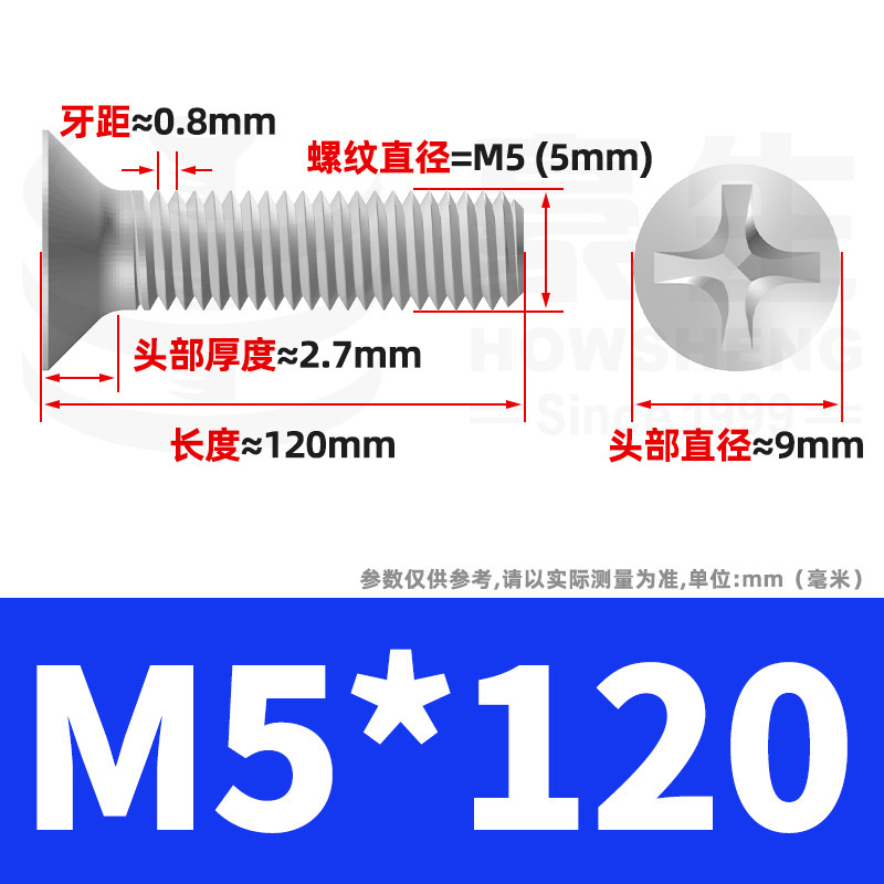 304ステンレスネジのネジの十字溝の平頭のネジのKMの機械の糸の小さいネジのm 2m 3m 4m 5m 6|undefined