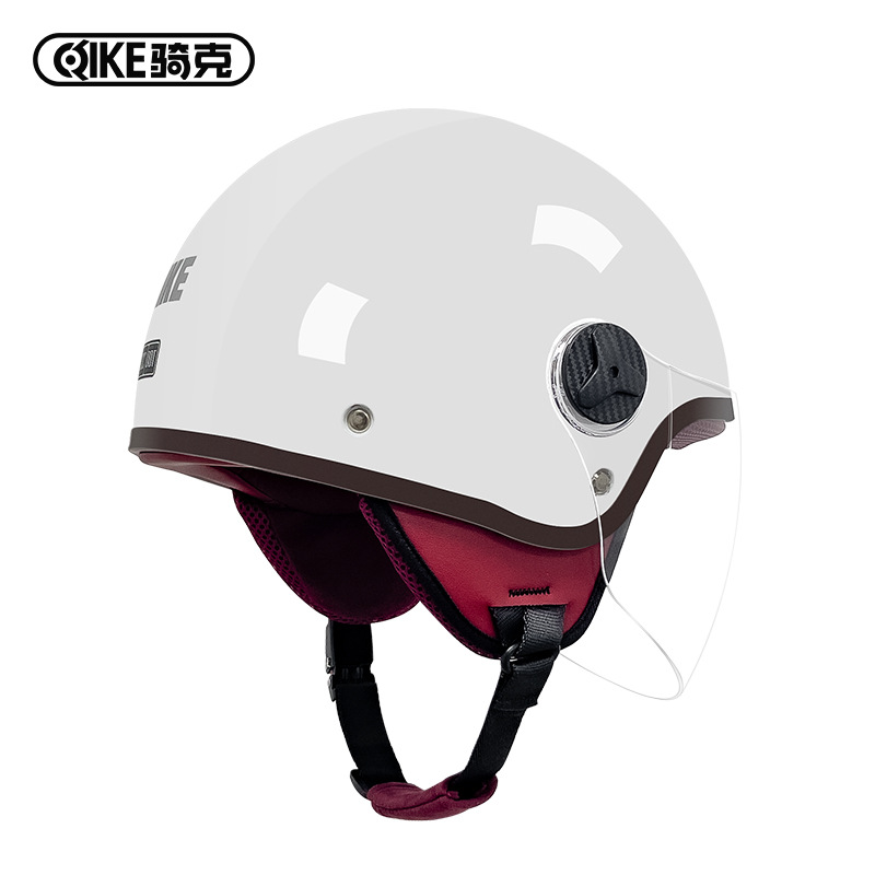 Montar gramo 4 sobre 3 cascos cascos para vehículos eléctricos para hombres y mujeres, motocicletas retro universales de cuatro estaciones, medio casco, casco de conducción