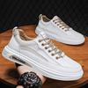 Men's summer sneakers, trend casual footwear for leisure, white shoes, internet celebrity, wholesale