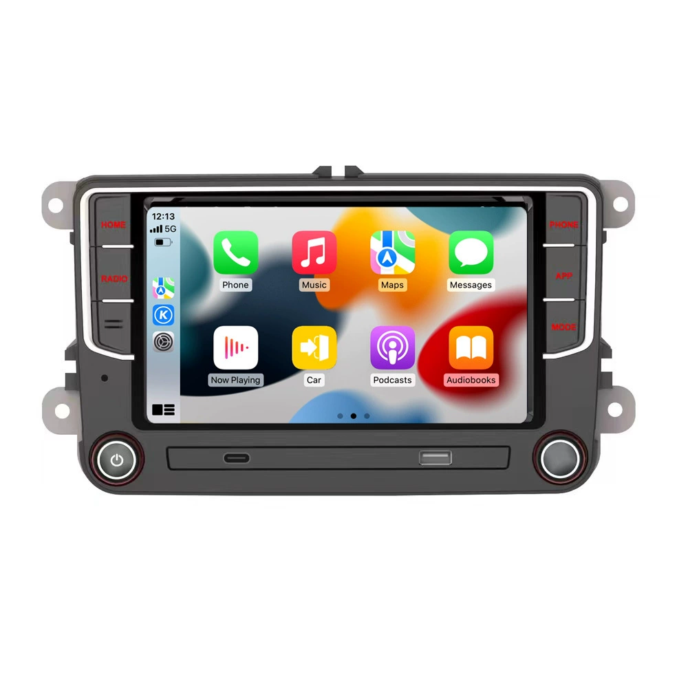 Трансграничное применее 7inch Volkswagen с Carplay Smart Android, центральное управление, навигация, реверс, изображение, универсальная машина
