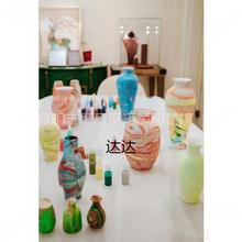 ˮ�خ���ƿ�մɰ����ֹ�diy���خ���ˮ���׃��@��ӡ�T�f��ɫ����