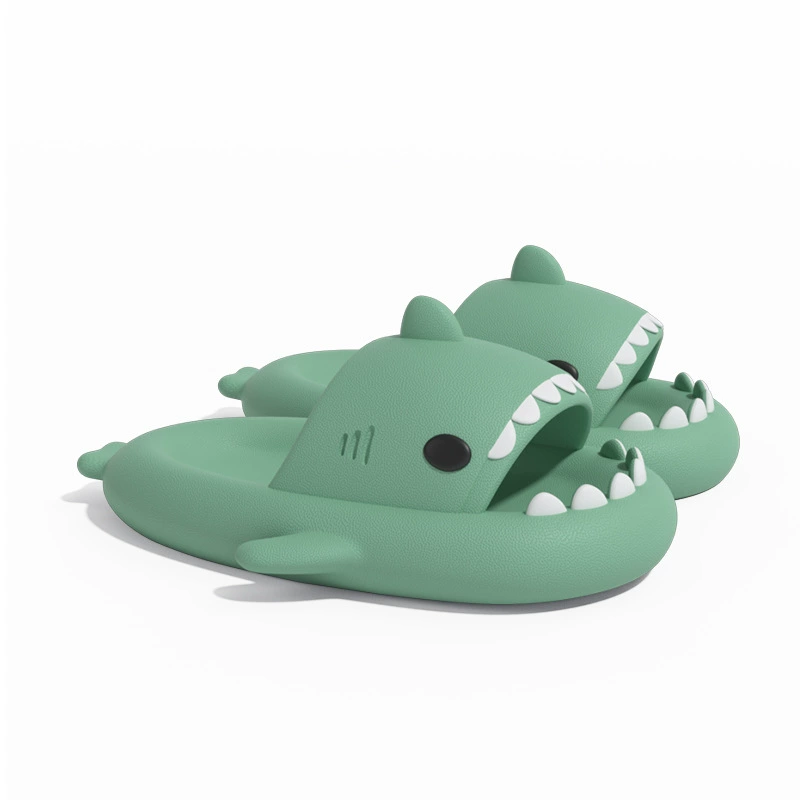 Летние шлепанцы Shark — второе поколение противоскользящей платформы, размеры для детей и взрослых
