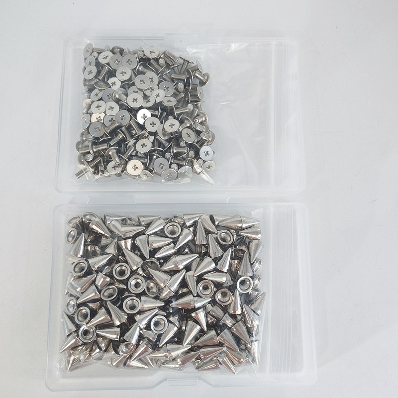 200套服装撞钉金属锌合金锥形子弹头尖头装饰皮具螺丝朋克铆钉diy|undefined