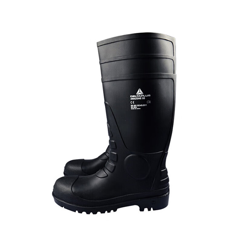 Delta 301407 botas de seguridad antideslizantes botas de lluvia anti-perforación botas de taller de fábrica negra image 4