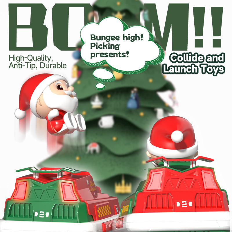 宏星RCクロスボーダークリスマスリモコン対戦衝突車ドリフトレース弾射離陸親子二人玩具|undefined