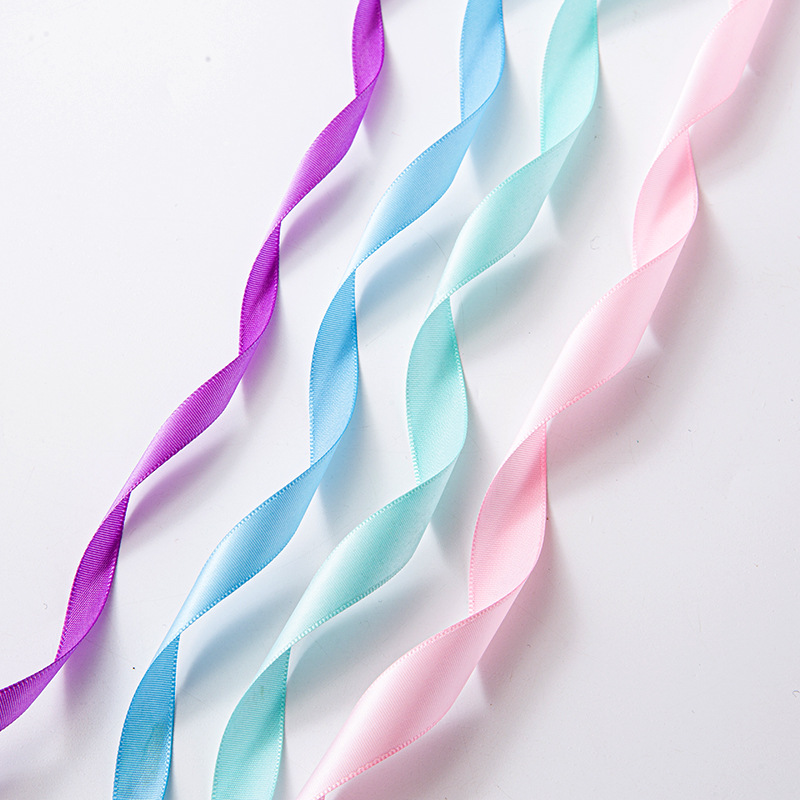 Cinta de costilla directa de fábrica cinta de poliéster cinta multi-especificación embalaje de regalo multicolor hecho a mano accesorios de bricolaje image 6