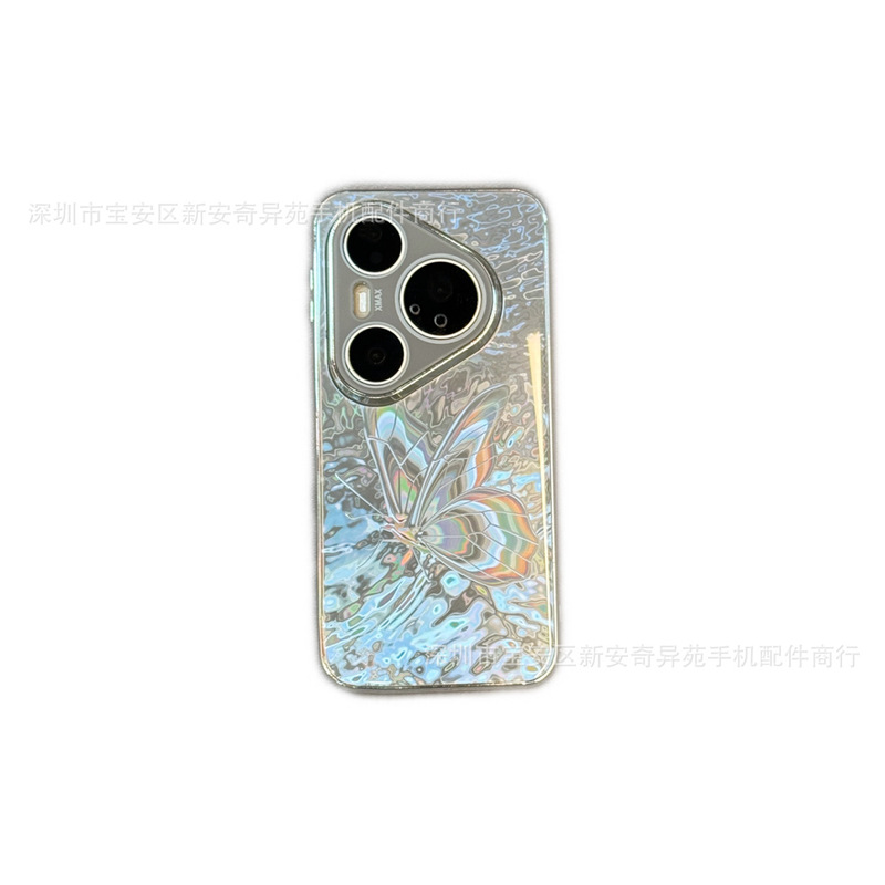 高品质电镀蝴蝶适用华为Pura80ultra轻奢磁吸新款Mate70Pro手机壳|undefined