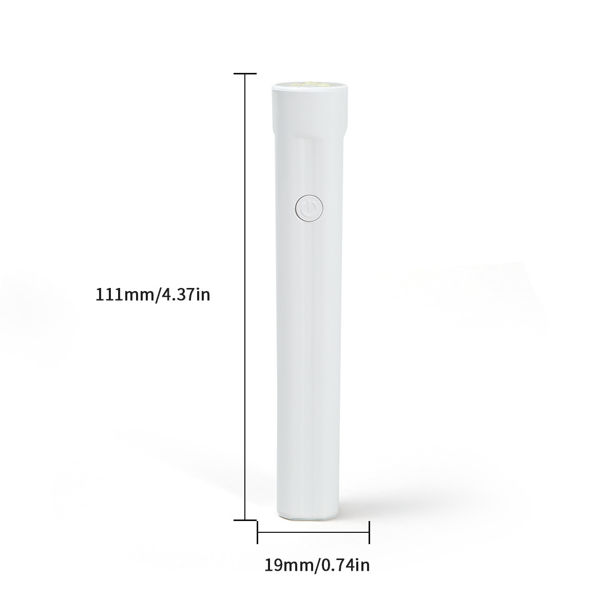 Lámpara de uñas de mano pequeña lámpara de uñas portátil plug-in Spotlight mini lámpara de fototerapia lámpara de cocción de uñas de secado rápido