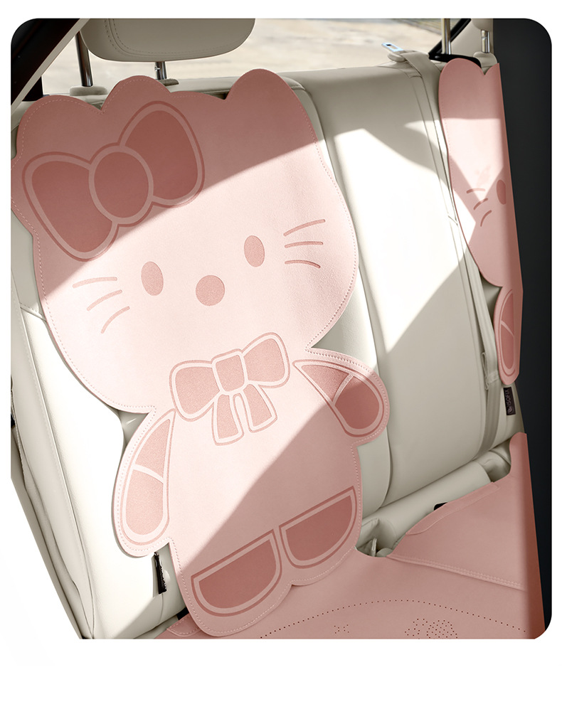 2026 Car Seat Cushion, Universal for All Seasons, Suede Seat Cushion, High-End Saddle Pad, Suede Seat Cover, Summer Slim Waist Design
