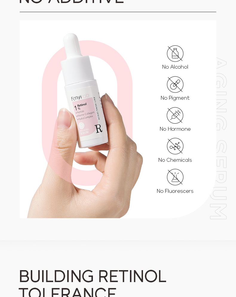 Cross-border FENYI lab Retinol Essence 17ml Brightening, Moisturizing and Hydrating Skin Care Product Manufacturer wholesale undefined