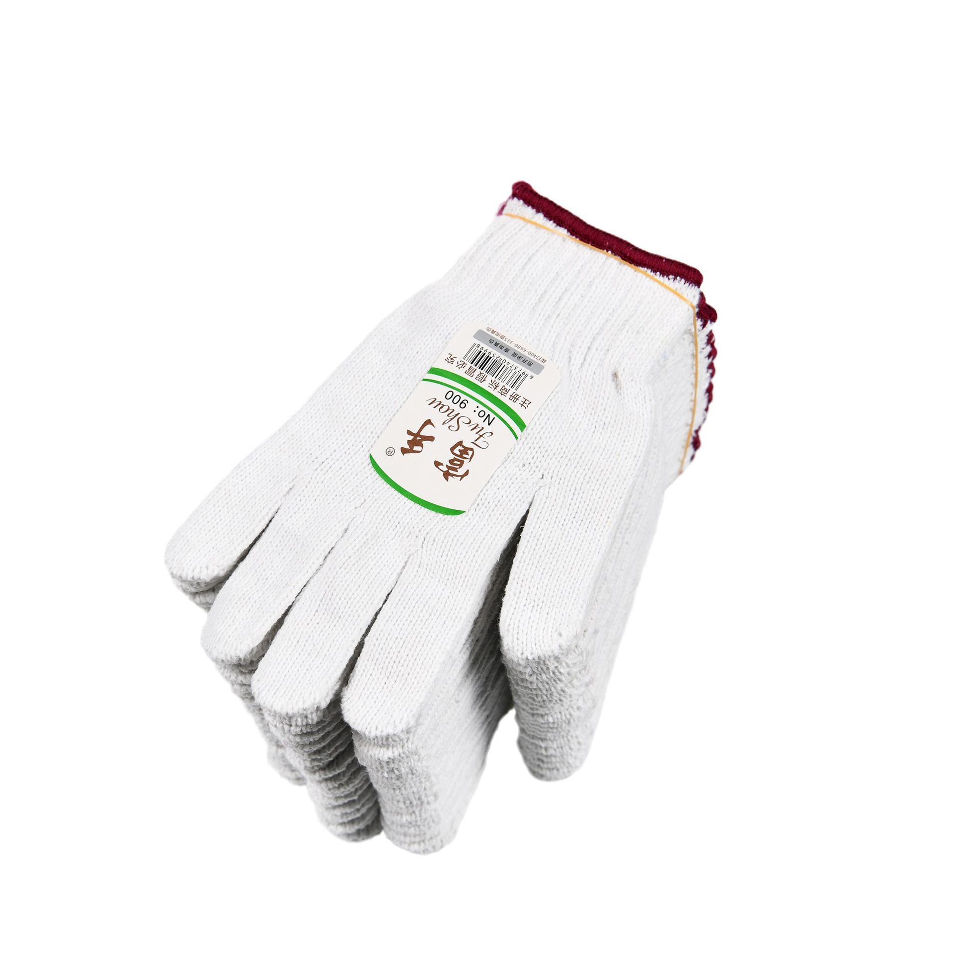 自产自销低价销售漂白棉纱手套耐磨劳保手套 防护手套900g线手套