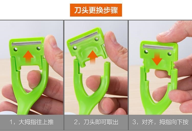 Hand Crank Apple Peeler Home Automatic Fruit Peeler with Corer and Spare Blade High Carbon Steel details