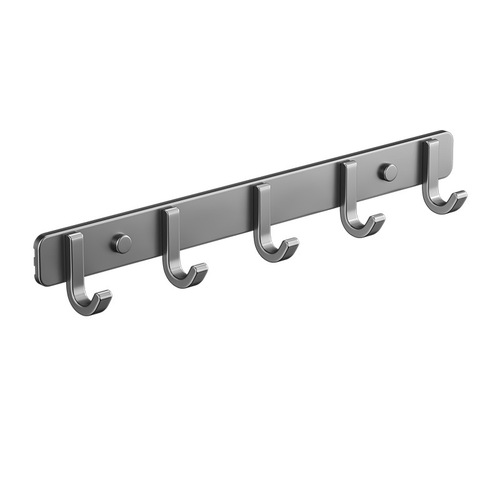 Hook Strong Adhesive No-Nail Door Behind Clothes Hook Kitchen Bathroom Toilet Storage Wall Mount Hook Strip