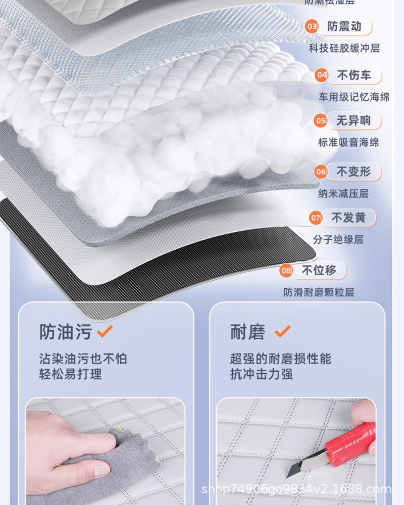 2026 Ora 5 Trunk Mat Full Surround, Specifically for Great Wall Ora 5, Car Decoration Accessories