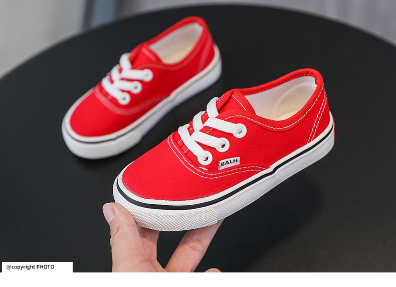 Scarpe da ginnastica in tela per bambini stile coreano_voghion.com